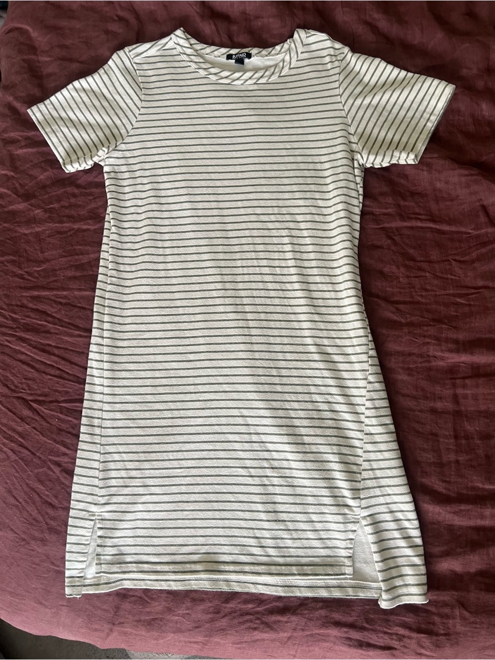 Buffalo David Bitton Striped T-Shirt Dress - Picture 5 of 5